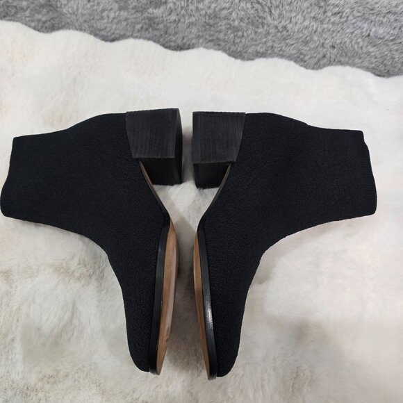 Eileen Fisher Oriel Recycled Stretch Knit Bootie Women's Size 8 Black NEW *NOTES - Picture 9 of 10